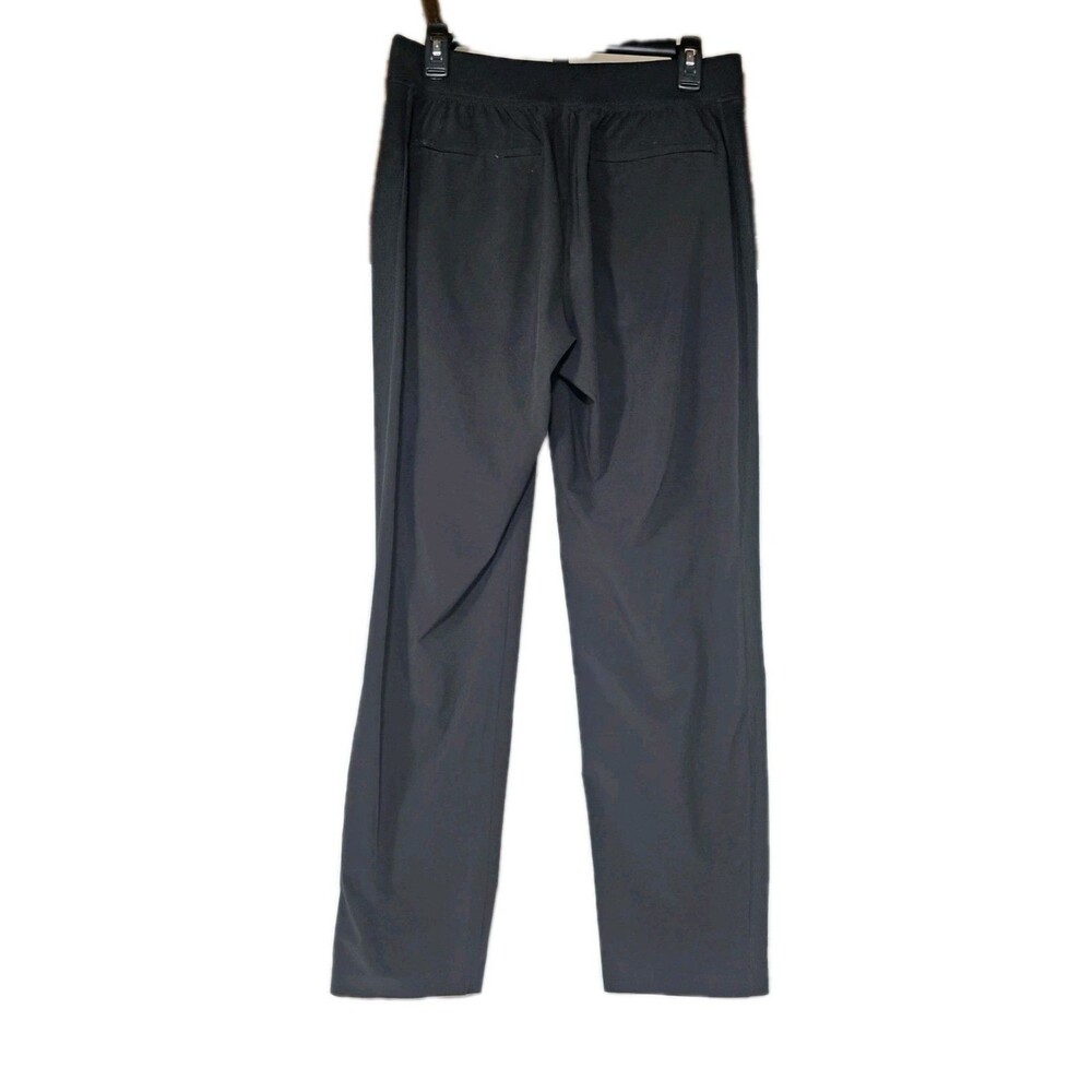 Athleta Brooklyn Mid Rise Ankle Pants Black 8 Featherweight Stretch 198671 EUC - Picture 3 of 9